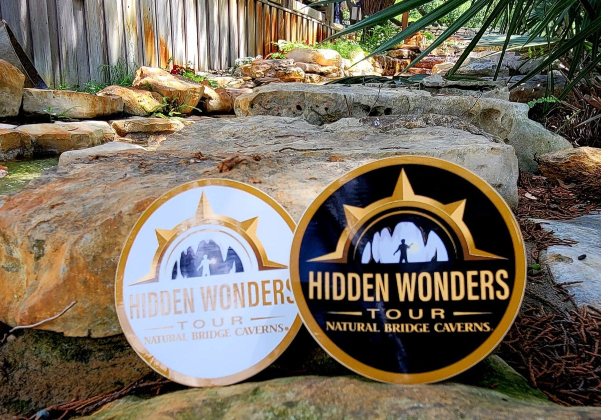 Sticker Hidden Wonders Natural Bridge Caverns