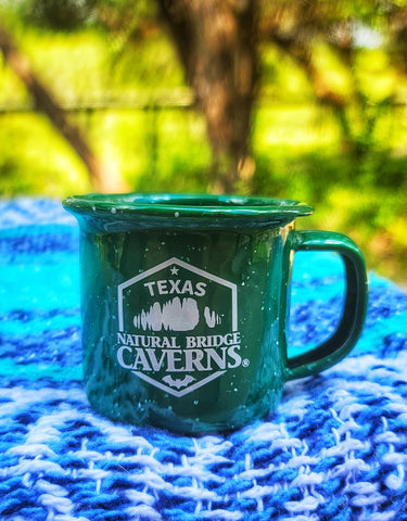 Mini green camper mug